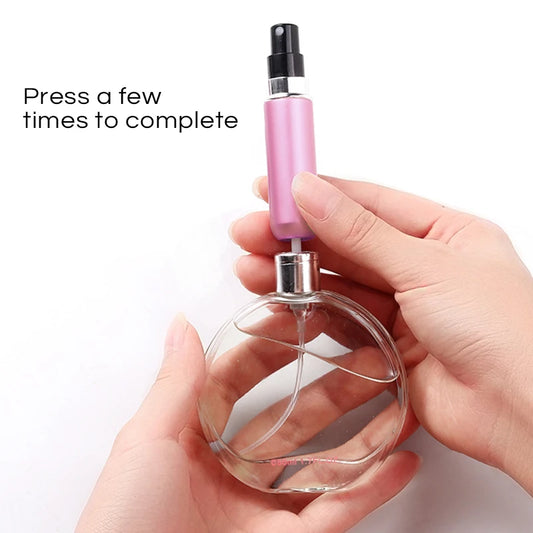 Refillable Mini Perfume Atomizer – 5ml Travel Spray Bottle ✨
