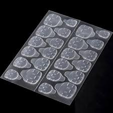 Nail Stickers Glue Sheets (12 tabs per sheet) Double Sided Nail Adhesive Stickers