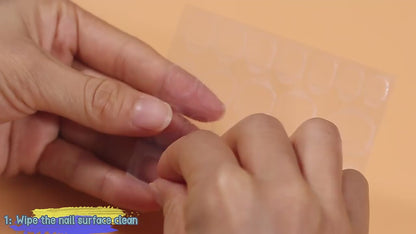 Nail Stickers Glue Sheets (12 tabs per sheet) Double Sided Nail Adhesive Stickers