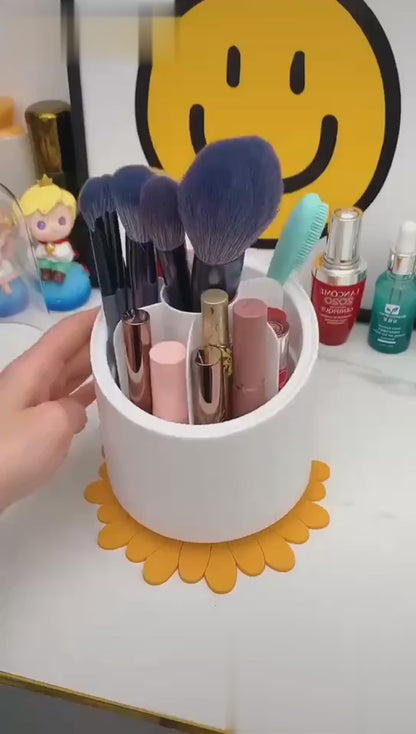 360° Rotating Makeup Organizer