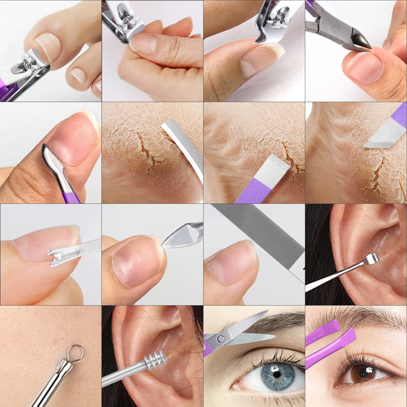16 In 1 Stainless steel Manicure Kit
