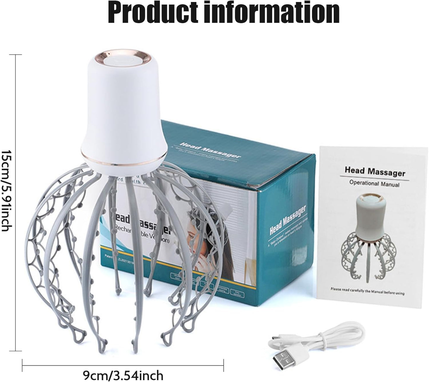 Octopus Scalp Massager