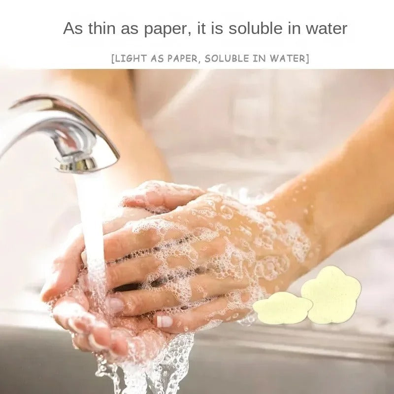 Portable Soap Paper Tablets (Pack of 2)