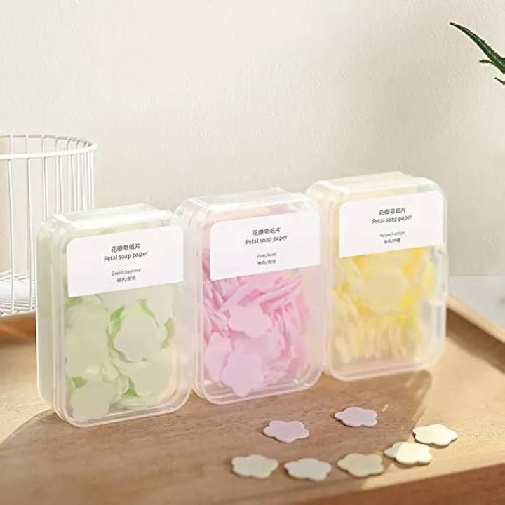 Portable Soap Paper Tablets (Pack of 2)
