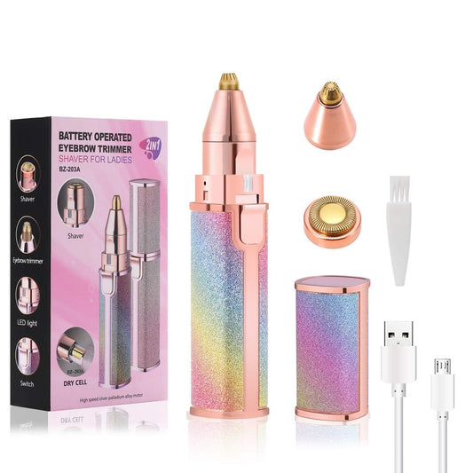 Flawless 2 in 1 Brow & Face Trimmer