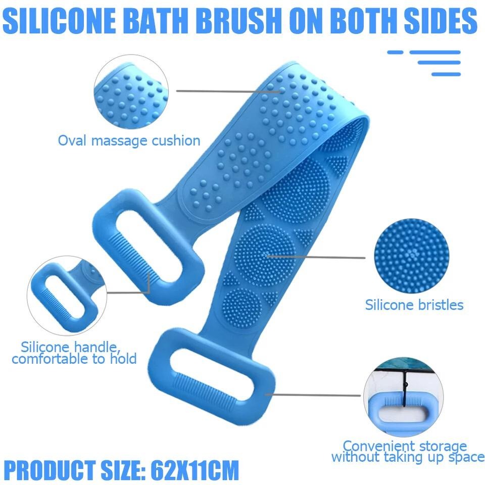 Silicone Back Scrubber