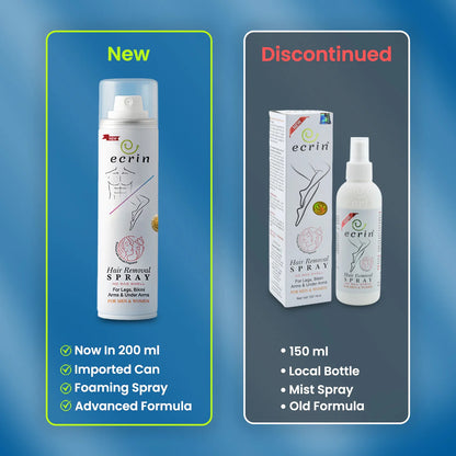 Ecrin Hair Removal Foaming Spray 200ml