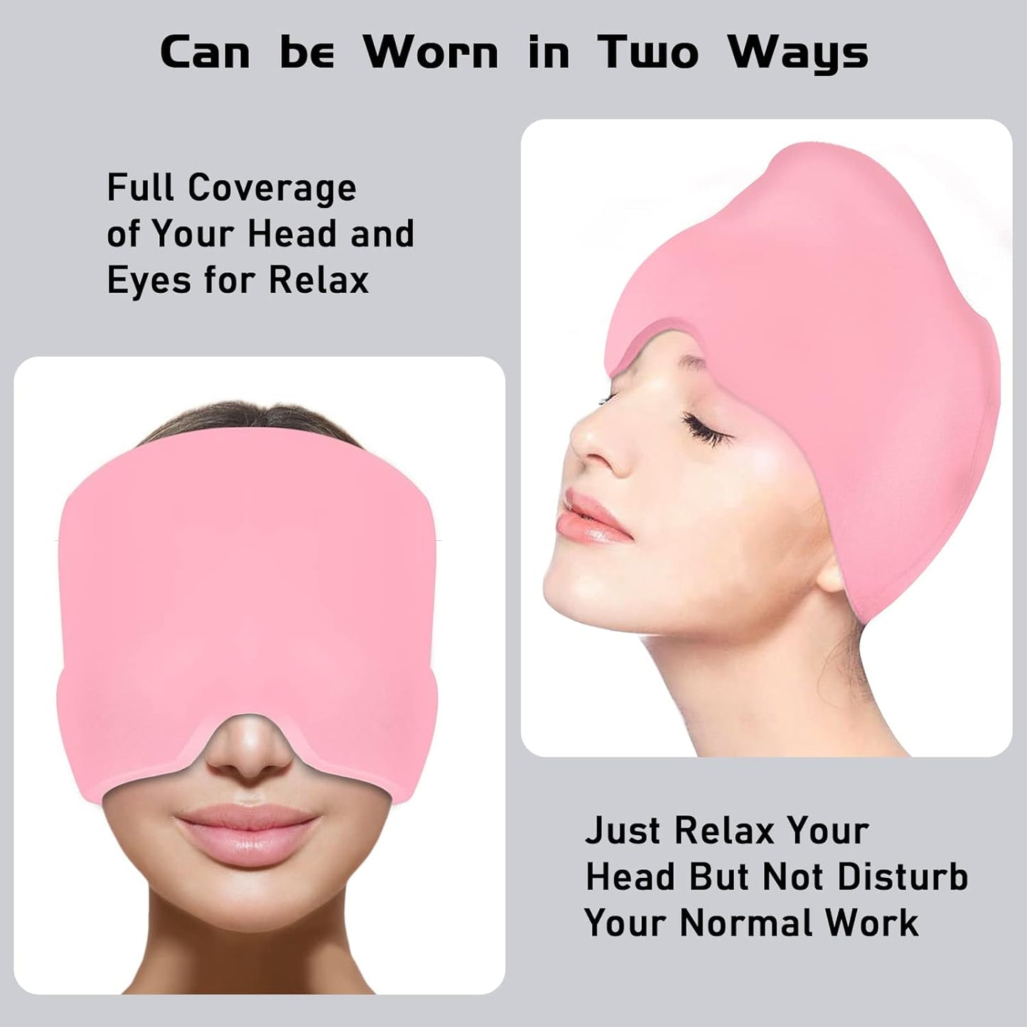 Ice Gel Migraine Relief Ice Mask