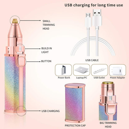 Flawless 2 in 1 Brow & Face Trimmer