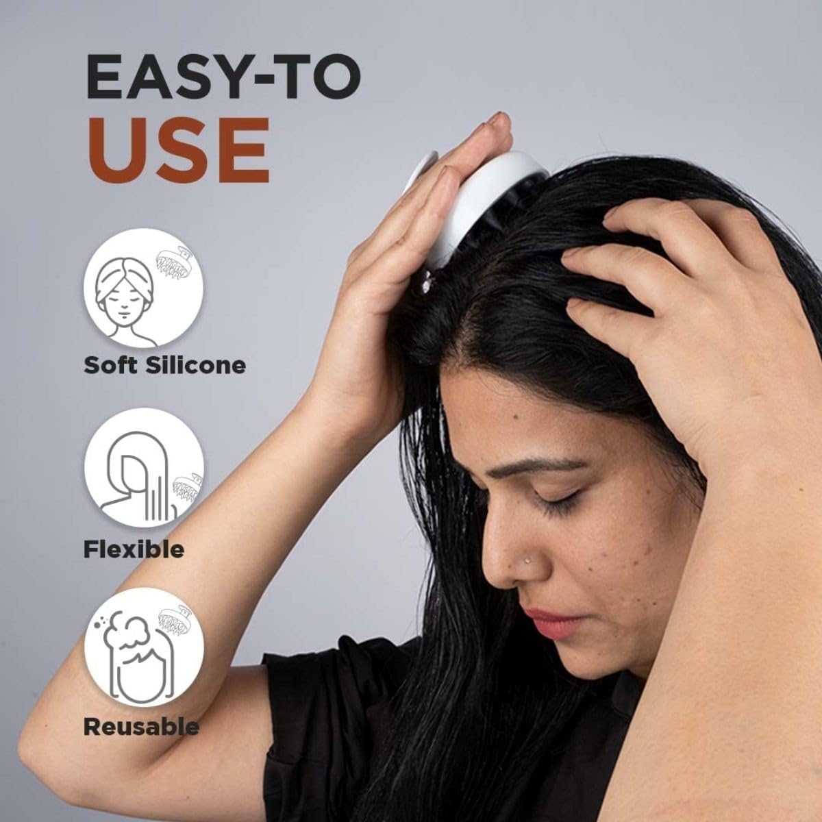 Deep Cleansing Hair Massage Brush