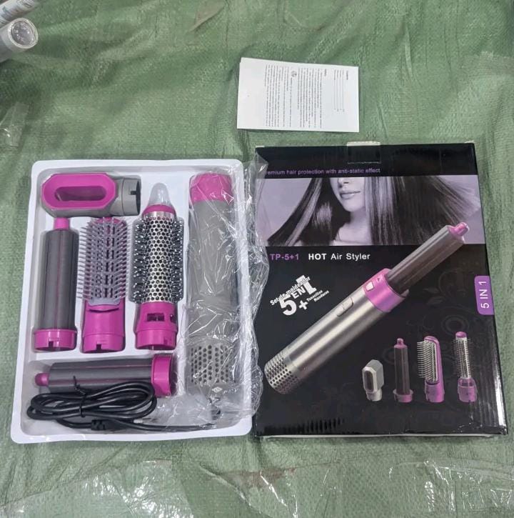 5-in-1 Professional Hot Air Styler & Hair Dryer